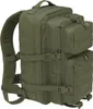 A side view of an olive green backpack. Náhľad obrázku produktu