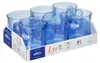Lys - Tasse en verre Bleu Marine 31 cl (Lot de 6) Voir les images du produit 4