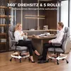 HOMCOM Bürostuhl ergonomisch Drehstuhl mit 6-Punkt-Massage Produktbild-Vorschau 9
