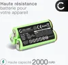 CELLONIC 1x Batterie pour Rasoirs & Tondeuses Compatible Voir les images du produit 2