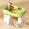 A pet drinking fountain is shown on a wooden floor. Produktbild-Vorschau