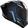 Nolan X-804 RS Ultra Carbon Piega Helm, blau/rot, M (58) Produktbild-Vorschau 5