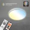 LED Deckenleuchte CCT WiFi Bluetooth App 24W silber Produktbild-Vorschau 4