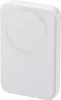 A white wireless power bank is shown from a slightly angled perspective against a white background. Náhľad obrázku produktu