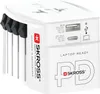 SKROSS 80165 World Adapter MUV USB AC30PD, bianco - Anteprima dell’immagine prodotto 1
