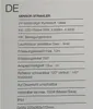 A list of features and specifications for a sensor spotlight. Produktbild-Vorschau