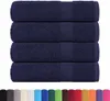 vidaXL Asciugamani FROGN, 4 pezzi, blu navy, 50x100 cm, 360 Anteprima dell’immagine prodotto 1