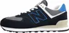 New Balance 574 sportlicher Schnürer Schwarz in Gr. 44 Produktbild-Vorschau 1