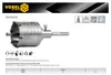 Kernbohrer für Mauerwerk, Durchmesser 80 mm, SDS plus Produktbild-Vorschau 8
