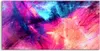 Coloray Glasbild 140x70  Wandbild Glasbilder Kaltes buntes Produktbild-Vorschau 1