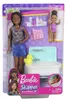Barbie CHŮVA HERNÍ SET 5.s vanou - černoška Náhľad obrázku produktu 9
