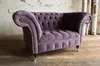 Chesterfield Design Polster Fernseh Sessel Couch Sitz Lehn Produktbild-Vorschau 8