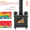 ISOISL Kaminofen Ventilator 6 Flügeln Kaminventilator, ohne Produktbild-Vorschau 8