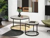 Couchtisch-Set JACEK – Beton/schwarz Produktbild-Vorschau 5