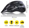 Dunlop Fahrradhelm Licht Unisex Justierbar 55 58 CM Produktbild-Vorschau 9