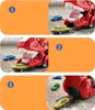 VEĽKÁ AUTOSETA dinosaurus V KUFROVÝCH AUTÍČKACH šmykľavka + Náhľad obrázku produktu 4