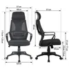 Bürostuhl mit Lordosenstütze im Netzstoff-Design Produktbild-Vorschau 8