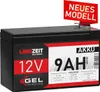 Langzeit Akku 9AH 12V Blei GEL Batterie ZYKLENFEST ers. 7Ah Produktbild-Vorschau 4
