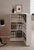 Schuhschrank Satos | weiß | 50 cm x 110 cm x 34 cm Produktbild-Vorschau 14