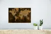 MuchoWow® Poster Klassische Weltkarte in Braun 30x20 cm - Produktbild-Vorschau 5