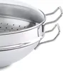 Pánev WOK nerezová se skleněnou poklicí – O 36 cm – Nanjing Náhled obrázku produktu 3