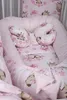 Babymam 7-teiliges Babynest Set Baumwolle Minky rosa Produktbild-Vorschau 7