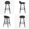 A collage of four images showing a bar stool from different angles. Náhľad obrázku produktu