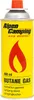 A yellow can of butane gas for camping stoves. Voir les images du produit