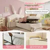Lit rembourré 90 x 190 cm pour enfant avec tête de lit en Voir les images du produit 5