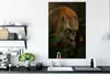 MuchoWow® Poster Dschungel - Affe - Schmetterling 80x120 cm Produktbild-Vorschau 3