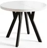 AlpiMeble Table a Manger Extensible - Table Ronde Voir les images du produit 1