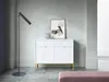 GrainGold Kommode Amber - Kommode mit Schubladen und  Türen Produktbild-Vorschau 3