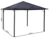 Metall Garten Pavillon Nizza 3x3m Antik Partyzelt Grau RAL Produktbild-Vorschau 4