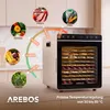 AREBOS Dörrautomat 800W 29L mit 12 Edelstahlgittern, Produktbild-Vorschau 5