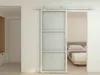 inova Loft-Glasschiebetür 900 x 2150 mm, 3 Felder Klarglas, Produktbild-Vorschau 10