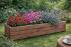 Blumenkasten Holz 90 cm lang – Balkon Pflanzkasten Produktbild-Vorschau 5