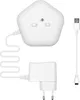 A white power adapter and USB cable are shown against a white background. Produktbild-Vorschau