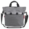 Klickfix Bikebasket Oval S, twist grau Produktbild-Vorschau 1