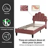 Detská posteľ ProximaX 90 x 200 cm, ružová, čelo v tvare Náhľad obrázku produktu 7