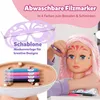 BABY born Styling Kopf Kreativ, Frisierkopf mit Produktbild-Vorschau 3