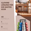 eluno Kapselständer "Nespresso", Kapselspender für bis zu Produktbild-Vorschau 3