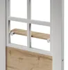Hochbett mit Fensterdesign, Sicherheitsgeländer und offener Produktbild-Vorschau 7