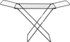 WENKO Séchoir à linge CHAMPION Noir 18m Acier Pliable Voir les images du produit 1
