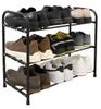 A multi-tiered shoe rack filled with various types of shoes. Náhľad obrázku produktu