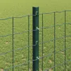 vidaXL Plotový sloupek 5 ks zelený 120 cm ocelový Náhled obrázku produktu 4