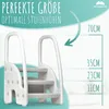 WOLKENGLÜCK® Tritthocker Kinder (3 Stufen) - Rutschfester Produktbild-Vorschau 6