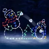 LED Schneemann Weihnachtsdeko Innen Beleuchtet Produktbild-Vorschau 1