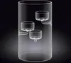 Wilmax porta tealight in vetro per 3 tealight, 20 cm - Anteprima dell’immagine prodotto 1