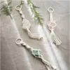 Kit di macramè per 3 portachiavi, incluso materiale e Anteprima dell’immagine prodotto 5