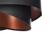 Hängelampe Stoff E27 rund Ø 50 cm H: max. 102 cm in Schwarz Produktbild-Vorschau 4